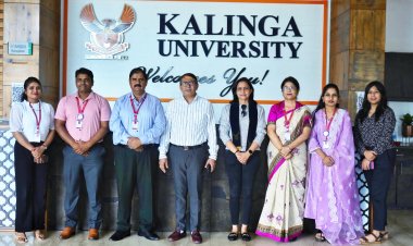 इंस्टीट्यूट माइन्स-टेलीकॉम बिजनेस स्कूल एवरी, फ्रांस की डॉ. भूमिका गुप्ता ने कलिंगा यूनिवर्सिटी, नया रायपुर का दौरा किया