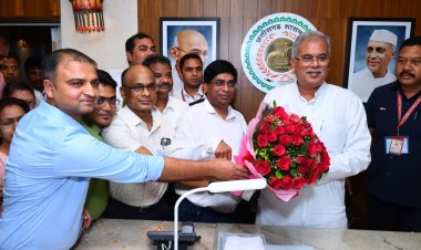 *मुख्यमंत्री भूपेश बघेल का छत्तीसगढ़ जनसंपर्क अधिकारी संघ ने जताया आभार*