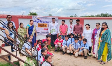 *श्रीसूर्या पुष्पा फाउंडेशन द्वारा द्रोण महाविद्यालय में पौधारोपण का किया गया आयोजन*