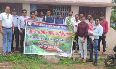 जिला सैनिक बोर्ड द्वारा वृक्षारोपण कार्यक्रम