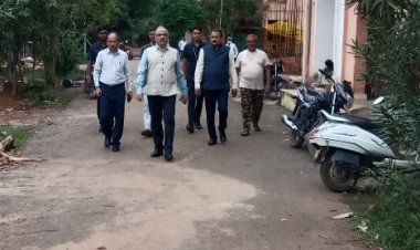 *चीफ जस्टिस रमेश सिन्हा ने किया उच्च न्यायालय आवासीय कालोनियों का औचक निरीक्षण*