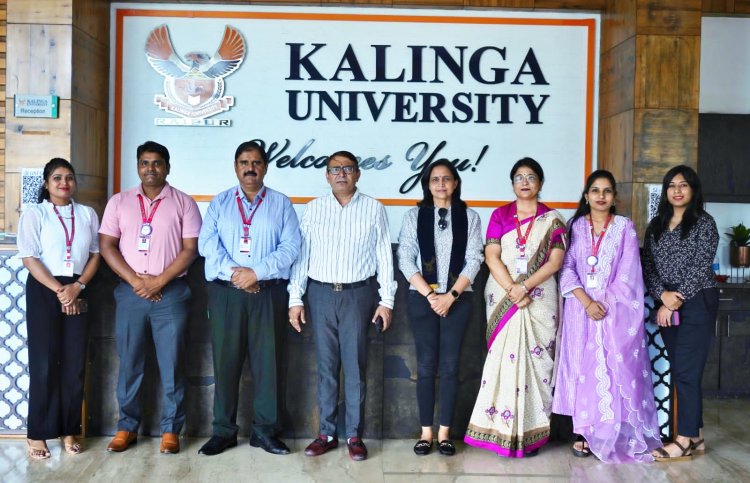 इंस्टीट्यूट माइन्स-टेलीकॉम बिजनेस स्कूल एवरी, फ्रांस की डॉ. भूमिका गुप्ता ने कलिंगा यूनिवर्सिटी, नया रायपुर का दौरा किया