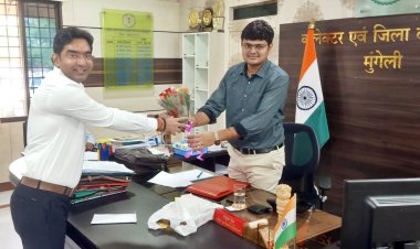 *जिला पंचायत सीईओ के रूप में  पाण्डेय ने संभाला कार्यभार*