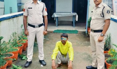 बुजुर्ग व्यक्ति पर लोहे की पाइप से हमला करने वाले  आरोपी  को पुलिस ने भेजा जेल