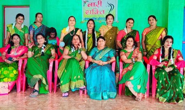 शिक्षिकाओं ने मनाया सावन उत्सव ,विभिन्न्न विधाओं के माध्यम से दिया नारी शक्ति का संदेश