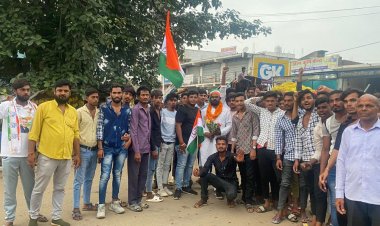 कांग्रेस सरकार की योजना को घर-घर पहुंचाने जोंधरा से मस्तूरी जोड़ो पदयात्रा