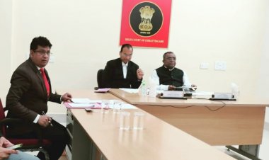 विडियो कॉन्फ्रेंसिंग बैठक में सालसा के कार्यपालक अध्यक्ष ने जिला न्यायाधीशों को दिए निर्देश