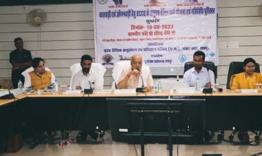 देश में पहला राज्य बना छत्तीसगढ़ जिसने, आंगनबाड़ी एवं बालवाड़ी के लिए गतिविधि पुस्तिका का किया निर्माण.. रविंद्र चौबे शिक्षामंत्री के कर कमलों से पुस्तिका का हुआ शुभारंभ