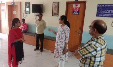 मुंगेली एसडीएम खलखो ने किया निजी चिकित्सालयो का निरीक्षण