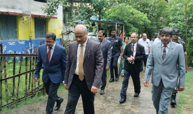 चीफ जस्टिस रमेश सिन्हा ने किया बाल संप्रेक्षण गृह व किशोर न्याय बोर्ड भवन का निरीक्षण