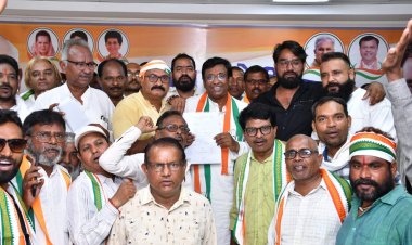 भनपुरी के सैकड़ों ने पंकज शर्मा के दावेदारी में भाग लिया