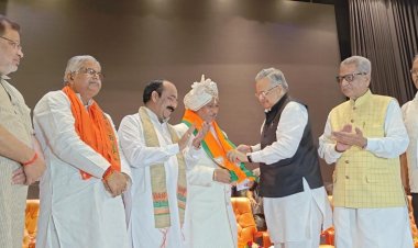 धर्मगुरु बालदास बीजेपी में हुए शामिल,पार्टी प्रवेश के बाद बेटे के लिए इस सीट से की दावेदारी