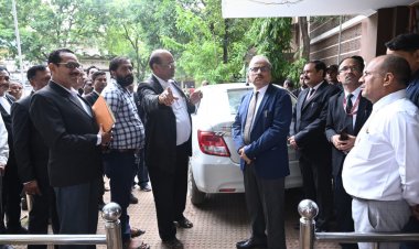 चीफ जस्टिस रमेश सिन्हा ने किया रायगढ़ एवं सक्ति न्यायलय का औचक निरीक्षण