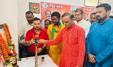 बीजेपी सोशल मीडिया की कार्यशाला स्थानीय बीजेपी कार्यालय में हुई आयोजित