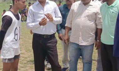 जिला स्तरीय नेटबाल प्रतियोगिता का आयोजन