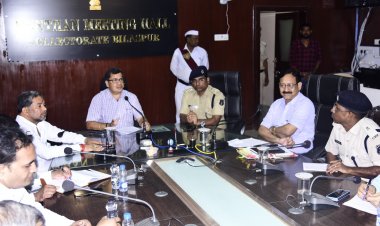 कलेक्टर की अध्यक्षता में जिला स्तरीय शांति समिति की बैठक संपन्न, पर्व के दौरान पावर डीजे रहेगा प्रतिबंध