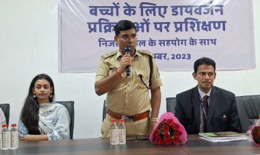 बिलासपुर पुलिस का यूनिसेफ एवं सीएसजे संस्था के बच्चों के साथ बच्चों से संबंधित डायवर्जन प्रक्रिया पर एक दिवसीय कार्यशाला का आयोजन