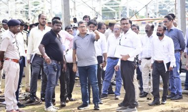 सांसद राहुल गांधी 25 सितंबर को आवास न्याय सम्मेलन में होंगे शामिल, कलेक्टर एसपी ने लिया कार्यक्रम स्थल का जायजा