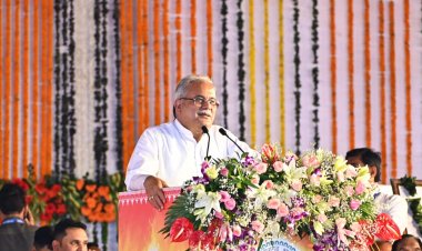 आवास न्याय योजना सम्मेलन में बोले सीएम भूपेश बघेल राहुल जी सदैव किसान, मजदूर,युवा ,महिला,आदिवासी भाई-बहनों और मजदूरो की बात करते हैं