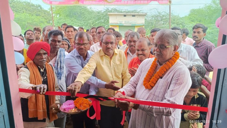 ग्राम मंगला में श्री कृष्ण जन्माष्टमी कार्यक्रम में शामिल हुए विधायक धरम लाल कौशिक