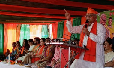 बिल्हा विधानसभा क्षेत्र के महिला मोर्चा सम्मेलन में शामिल हुए पूर्व स्पीकर एवं बीजेपी प्रत्याशी धरमलाल कौशिक