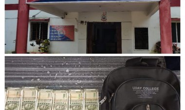 तिफरा काली मंदिर के पास चेकिंग प्वाइंट में 7लाख रूपये पुलिस ने किया बरामदा