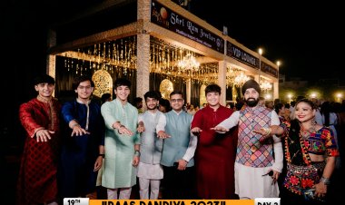 10 हजार से ज्यादा प्रतिभागियों ने मतदाता जागरूकता गीत पर किया डांडिया,जिला पंचायत सीईओ अजय अग्रवाल ने दिलाई मतदान की शपथ