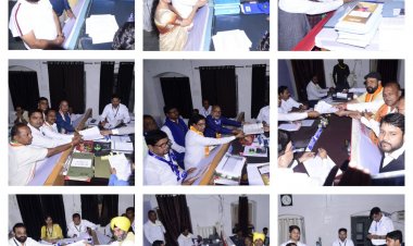 नामांकन के चौथे दिन आज शैलेष पांडेय,अमर अग्रवाल, धर्मजीत सिंह, प्रबल प्रताप जूदेव,सहित आज कई उम्मीदवारों ने किया नामांकन दाखिल