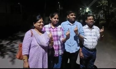 डॉक्टर दंपती और उनके बच्चो को समय से पहले वोटिंग के लिए रोका, हंगामा मचने के बाद बैलेट से करवाया गया वोटिंग