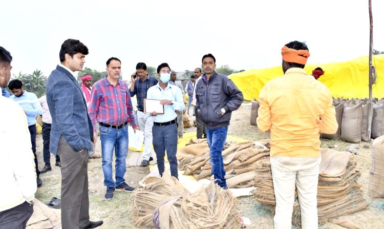 धान को बेमौसम बारिश से बचाने व सुरक्षित रखने के दिए निर्देश*