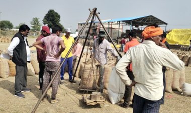 *खरीफ विपणन वर्ष 2023-24*  *जिले में अब तक 10 लाख 09 हजार क्विंटल से अधिक हुई धान खरीदी