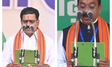 छत्तीसगढ़ के इतिहास में पहली बार दो डिप्टी सीएम,युवाओं में काफ़ी लोकप्रिय हिदूवादी छवि वाले विजय शर्मा,संगठन के साथ साथ प्रशासनिक पकड़ रखने वाले अरूण साव बने उप मुख्यमंत्री,