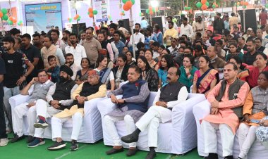 डिप्टी सीएम अरूण साव ने विकसित भारत संकल्प यात्रा का किया शुभारंभ,कहा प्रधानमंत्री के नेतृत्व में देश का सम्मान और ताकत बढ़ा है