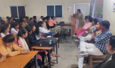 भारत शासन मंत्रालय ग्रामीण विकास विभाग द्वारा किए जा रहे अभियान  नई चेतना जेंडर