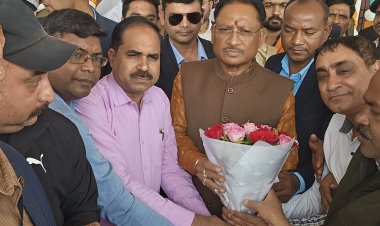 बिलासपुर प्रेस क्लब के पदाधिकारियों ने सीएम विष्णु देव साय से की सौजन्य मुलाकात