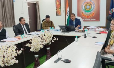 पुलिस महानिरीक्षक अजय यादव ने की बिलासपुर रेंज के पुलिस अधीक्षकों की वर्चुअल बैठक,नए वर्ष पर जिले में लॉ एंड आर्डर को लेकर दिए निर्देश