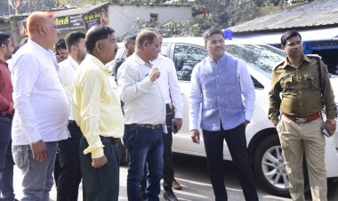 शहर की यातायात व्यवस्था सुधारने कलेक्टर-एसपी उतरे सड़को पर, अतिक्रमण हटाने दिए सख़्त निर्देश, कमांड एंड कंट्रोल सेंटर का भी किया निरीक्षण