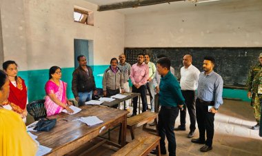 कलेक्टर ने मतदान केंद्रों का दौरा कर मतदाता सूची के पुनरीक्षण कार्य का लिया जायजा, 22तक दे सकते है आवदेन