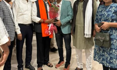 सर्वाधिक अवार्ड जीतने वाली फिल्म किरण की उपलब्धि से मंत्री बृजमोहन प्रसन्न