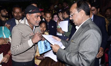 उप मुख्यमंत्री अरूण साव ने जनदर्शन में सुनी लोगों की समस्याए,आम जनों ने की मुलाकात