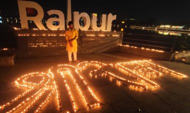 अयोध्या में श्रीराम मंदिर प्राण प्रतिष्ठा,पूरा शहर हुआ राममय, रायपुर नगर निगम की अगवाई में तालाबों में हुआ 10 लाख दीपदान