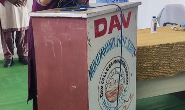 बड़ा लक्ष्य बनाए और उसे हासिल करने तनाव रहित अनुशासित मेहनत करे विद्यार्थी - छाया अग्रवाल