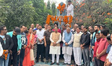 पुण्यतिथि पर याद किए गए पंडित दीनदयाल उपाध्याय , भाजपाइयों ने दी श्रद्धांजलि