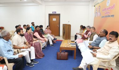 भाजपा के विभिन्न समितियों की बैठक संपन्न, प्रदेश अध्यक्ष किरण सिंहदेव,संगठन महामंत्री अजय जमवाल, संगठन महामंत्री पवन साय ने दिया मार्गदर्शन