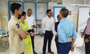 जांच टिम ने किया आज फिर दो निजी हॉस्पिटल का निरीक्षण, मिली दर्जनों खामियां संचालकों को नोटिस जारी, समर्थ हॉस्पिटल को बीस हजार का जुर्माना