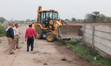 सरकार बदलते ही अवैध प्लाटिंग करने वालों पर कार्रवाई लगातार जारी,मोपका के  21 एकड़ जमीन पर की गई कार्यवाही,शहर के आस पास के इलाकों में जारी रहेगी आगे भी कार्यवाही