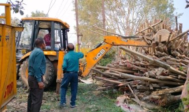मर्डर करने वालों के खिलाफ़ बड़ा एक्शन,सरकंडा क्षेत्र में हुए युवक की हत्या के मुख्य आरोपी के घर चला प्रशासन का बुलडोजर