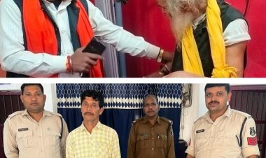 ख़बर का असर: बढ़ाई गई धाराए,साधु पर जानलेवा हमला करने वाले आरोपी को पुलिस ने किया गिरफ्तार भेजा जेल