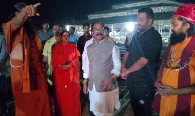 *मुंगेली के चातरखार में होगा शिवमहापुराण एवं संतसमागम*   *उपमुख्यमंत्री अरुण साव ने कार्यक्रम स्थल पहुंचकर तैयारियों का लिया जायजा