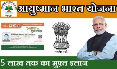 स्कूलों एवं नजदीकी स्वास्थ्य केंद्रों में बनेंगे आयुष्मान कार्ड*  *कॉल सेंटर 9406275514 पर संपर्क कर ले सकते हैं जानकारी